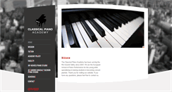 Desktop Screenshot of classicalpianoacademy.com